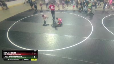 69-70 lbs Round 3 - Jack Kroneberger, Cheyenne Mountain Wrestling Club vs Rylan Reyes, Betterman Elite Wrestling