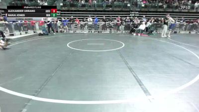 144 lbs Consolation - Alexander Urbano, Audubon vs Nakai Jones, Rhino Wrestling