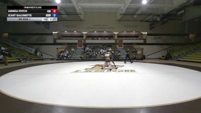 117 lbs Rr Rnd 1 - Annika Futch, Lehigh vs Icart Galumette, Delaware State
