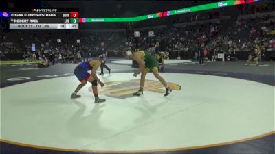 165 lbs Round Of 64 - Edgar Flores-Estrada, Durham (NS) vs Robert Rael, Live Oak (CC)