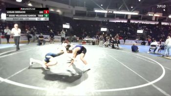 120 lbs Cons. Round 3 - Jesse Velazquez Garcia, Tonasket vs Logan Sieracki, Southlake Carroll