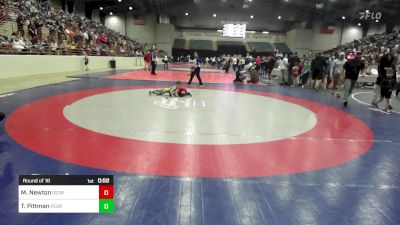48 lbs Round Of 16 - Matthew Newton, Georgia vs Troy Pittman, Pedraza Wrestling