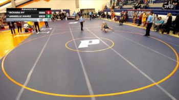 140 lbs 1st Place Match - Rickasia Ivy, Urbana (H.S.) vs Annibelle Juarez, Geneseo