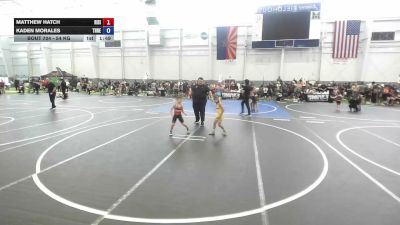 54 kg Quarterfinal - Matthew Hatch, Rising Sun WC vs Kaden Morales, Threshold WC