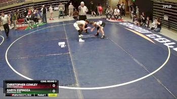 75 lbs Cons. Round 3 - Christopher Cowley, Devils Wrestling vs Garyn Espinoza, Montrose Elite