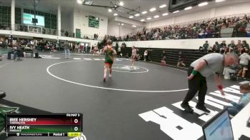 140 lbs Quarterfinal - Ivy Heath, Pinedale vs Iree Hershey, Torrington