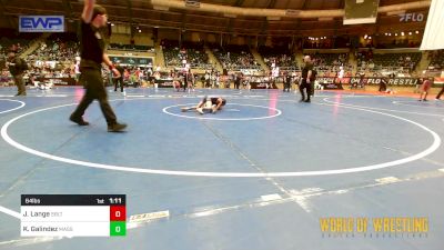 64 lbs Final - Jack Lange, Sebolt Wrestling Academy vs Kaiden Galindez, Massa's Maniacs