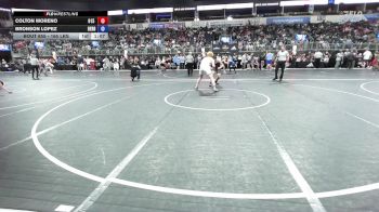 165 lbs Rr Rnd 2 - Colton Moreno, 815 Stateline Wrestling Club vs Bronson Lopez, Derby Wrestling Club