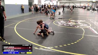 70 lbs Cons. Round 3 - Adam Garcia, Valdez Youth Wrestling Club Inc. vs Jamison Rife, North Pole Wrestling Club