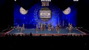 The California All Stars - Las Vegas - Black Diamonds [2018 L3 Senior Medium Coed Day 1] UCA International All Star Cheerleading Championship