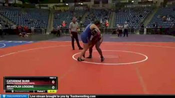 191 lbs Cons. Semi - Catherine Burr, Wichita-Kapaun Mount Carmel vs BranTajia Loggins, Topeka