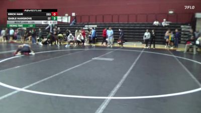 125 lbs Cons. Round 5 - Erick Hair, Southeastern vs Gable Hargrove, Social Circle USA Takedown