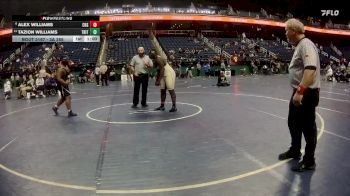 3A 285 lbs Cons. Round 1 - Tazion Williams, Triton vs Alex Williams, Concord High School