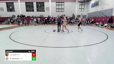 150 lbs Consi Of 8 #2 - Josh Lara, Brother Martin vs Henry Haufrect, St. John's School