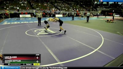 3rd Place Match - Kayden Kettler, Norfolk vs Liam Blaser, Columbus