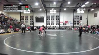 135 lbs 3rd Place Match - Harmony Morgan, Streator (Twp.) vs Jaiyden Provance, Ottawa (Twp.)