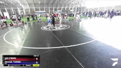 56 lbs Semifinal - Jag O`Brien, UT vs Michael Turner, WY