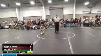 88 lbs Round 5 (6 Team) - Tristyn Cronin, Virginia Patriots vs Jameson Burns, Scanlan