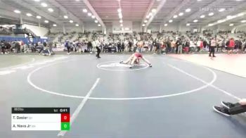 160 lbs Consi Of 8 #1 - Tate Gesier, OH vs Abel Nava Jr, WA