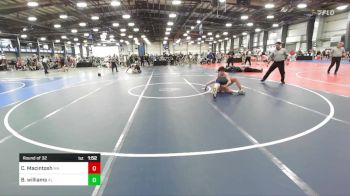 138 lbs Round Of 32 - Colby Macintosh, MA vs Bradley Williams, AL