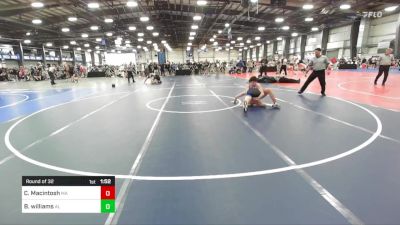 138 lbs Round Of 32 - Colby Macintosh, MA vs Bradley Williams, AL