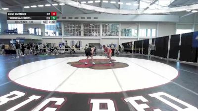 165 lbs Cons. Round 4 - Donavan Smith, Elmira College vs Codi Bomboy, Keystone