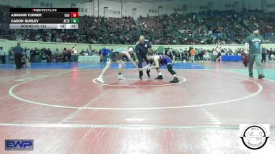 133 lbs Round Of 128 - Kellen Foster, Sand Springs Jr High vs Jett Gilbert, Marlow Outlaws Jh