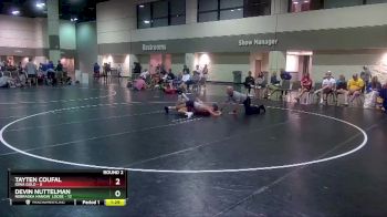 120 lbs Round 2 (8 Team) - Tayten Coufal, Iowa Gold vs Devin Nuttelman, Nebraska Hangin` Loose