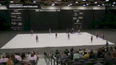 Renaissance Winterguard "Colorado Springs CO" at 2026 WGI Guard World Championships