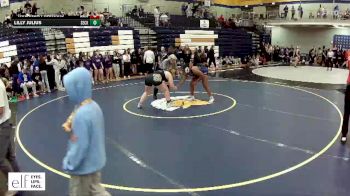 190 lbs. Cons. Round 4 - Rolanda Francois, Marshfield vs Lilly Julius, Seckman