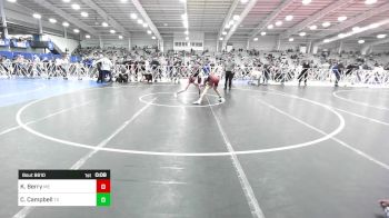 106 lbs Consi Of 16 #2 - Kylan Berry, ME vs Cayden Campbell, TX