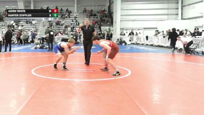 132 lbs Consi Of 32 #2 - Aiden White, NC vs Karter Stiffler, AL