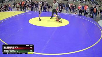 63 lbs Cons. Semi - Tygh Ramirez, All-Phase Wrestling Club vs James Highsmith, Silverton Mat Club