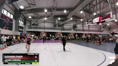 175 lbs Champ. Round 1 - Alexander Fraker, Bandas Wrestling Academy vs Jayden Cardona, Texas