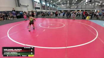 85 lbs 2nd Place Match - Iker Daniel Valencia, All American Wrestling Club vs Lucian Ukperaj, All American Wrestling Club