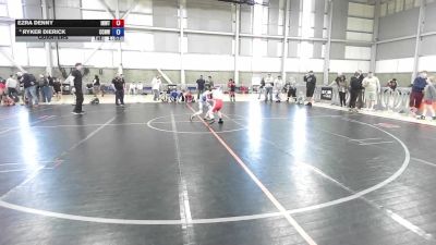 74 lbs Quarters - Ezra Denny, Inland Northwest Wrestling Training Center vs Ryker Dierick, CNWC Concede Nothing Wrestling Club