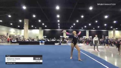 Makenna Smith - Floor, Gold Cup #825 - 2021 USA Gymnastics Development Program National Championships
