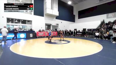 110 lbs Cons. Round 1 - Naomi Bonilla, Fillmore vs Jaslene Higuita, Rowland