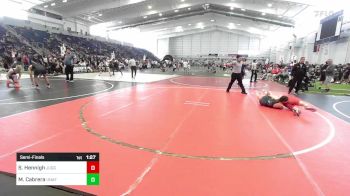 116 lbs Semifinal - Sophia Hennigh, Juggernaut WC vs Melanie Cabrera, Unaffilated