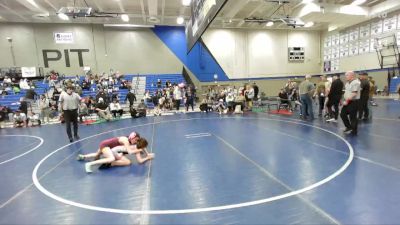 90 lbs 3rd Place Match - Izabeau Speredon, Sanderson Wrestling Academy vs Alexandra Maiolo, Champions Wrestling Club