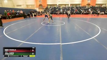 184 lbs Cons. Semi - Will Davis, Elizabethtown vs Reid Colella, TCNJ
