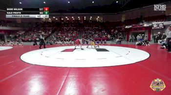 144 lbs Finals (8 Team) - Bode Wilson, TUTTLE vs Kale Fruits, BRISTOW