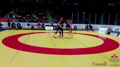 50kg Cons. Semi - Kelyn Young, Guelph WC vs Jade Dufour, Montreal NTC / Montreal WC