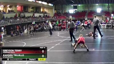 62 lbs 1st Place Match - Kamden Trujillo, GI Grapplers vs Greyson Terry, Nebraska Boyz