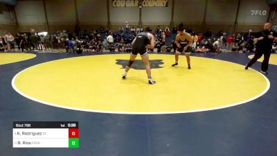 218 lbs Consi Of 8 #2 - Kevin Rodriguez, St. John Bosco vs Brock Rios, Frontier