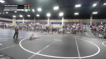 78 lbs 3rd Place - Braxten Serrano, Stout Wr Ac vs Logan Crawford, Northwest Elite