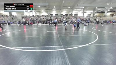 70 lbs Quarterfinal - Jase Merritt, Seymour Youth Wrestling Club vs Austin Davis, Nolensville Wrestling Club