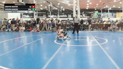 88 lbs Rr Rnd 1 - Griffin Nester, Kraken - EL vs Steven Barker, Broad Axe Green - EL