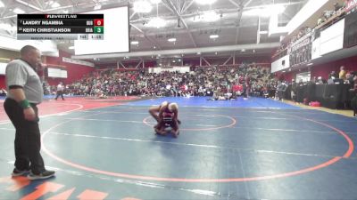 152 lbs Champ. Round 2 - Keith Christianson, Ukiah vs Landry Ngambia, Dublin