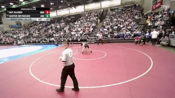 3A 165 lbs Cons. Round 2 - Justus Reynolds, Juab vs Jax Allred, Grantsville